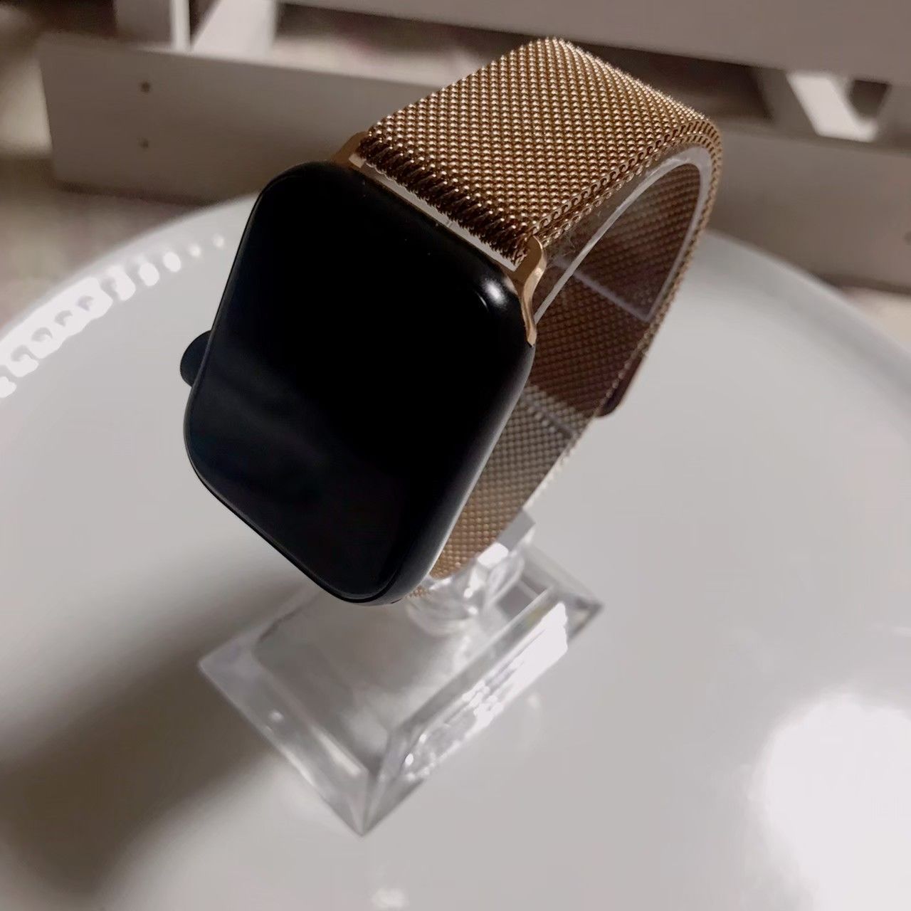 44mm AppleWatch バンド こぅ メッシュベルト