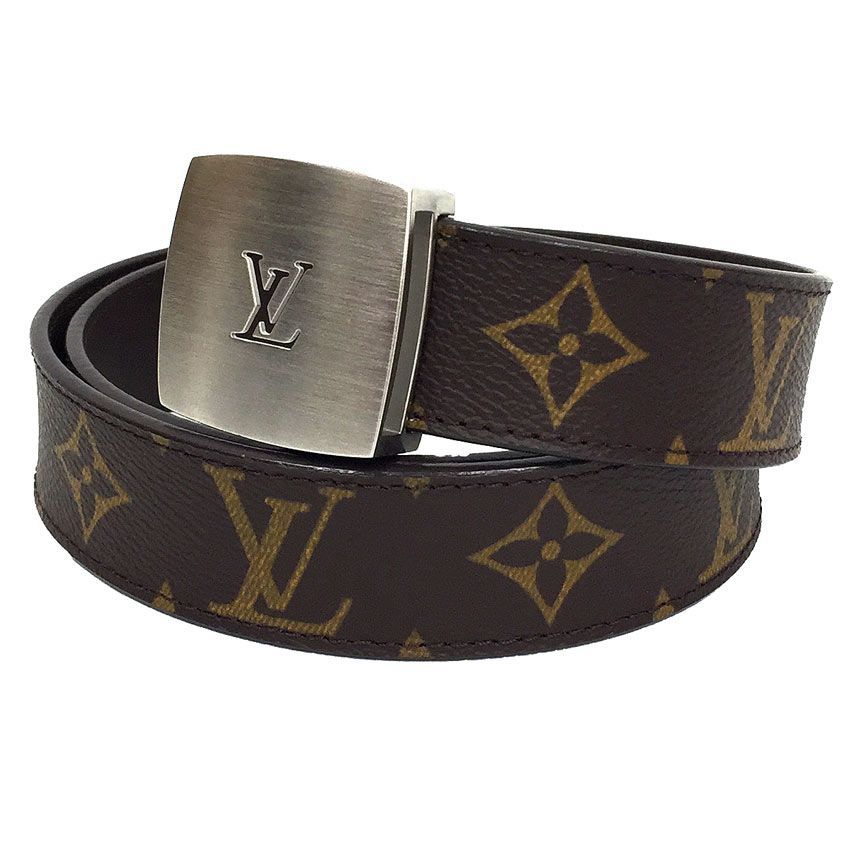 ルイヴィトン モノグラム ベルト サンチュール LV カット 美品 aq9002 セール LOUIS VUITTON ルイヴィトン モノグラム ベルト サン