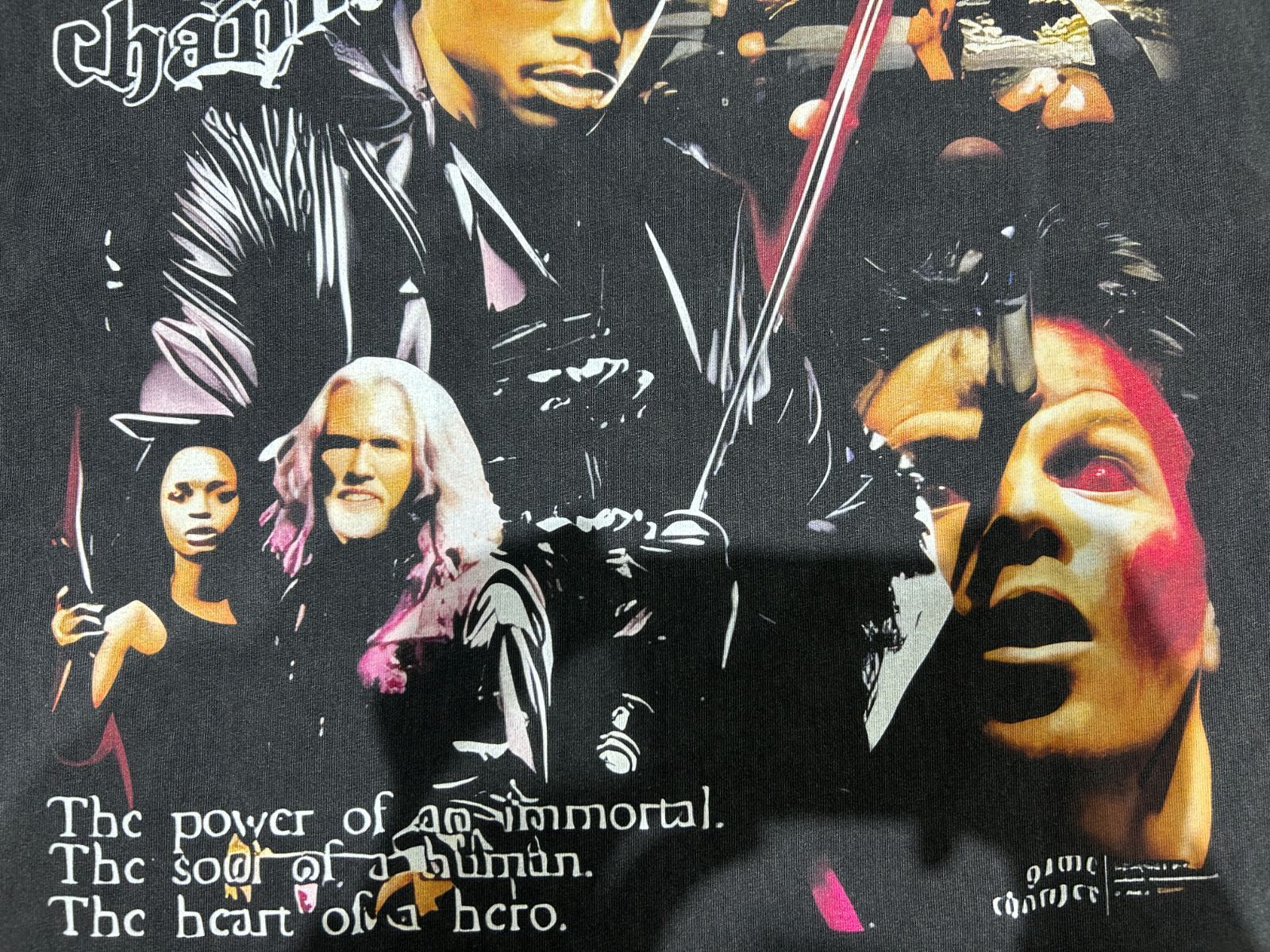 ブレイド BLADE Tシャツ ムービー 映画 ヴィンテージ加工 両面