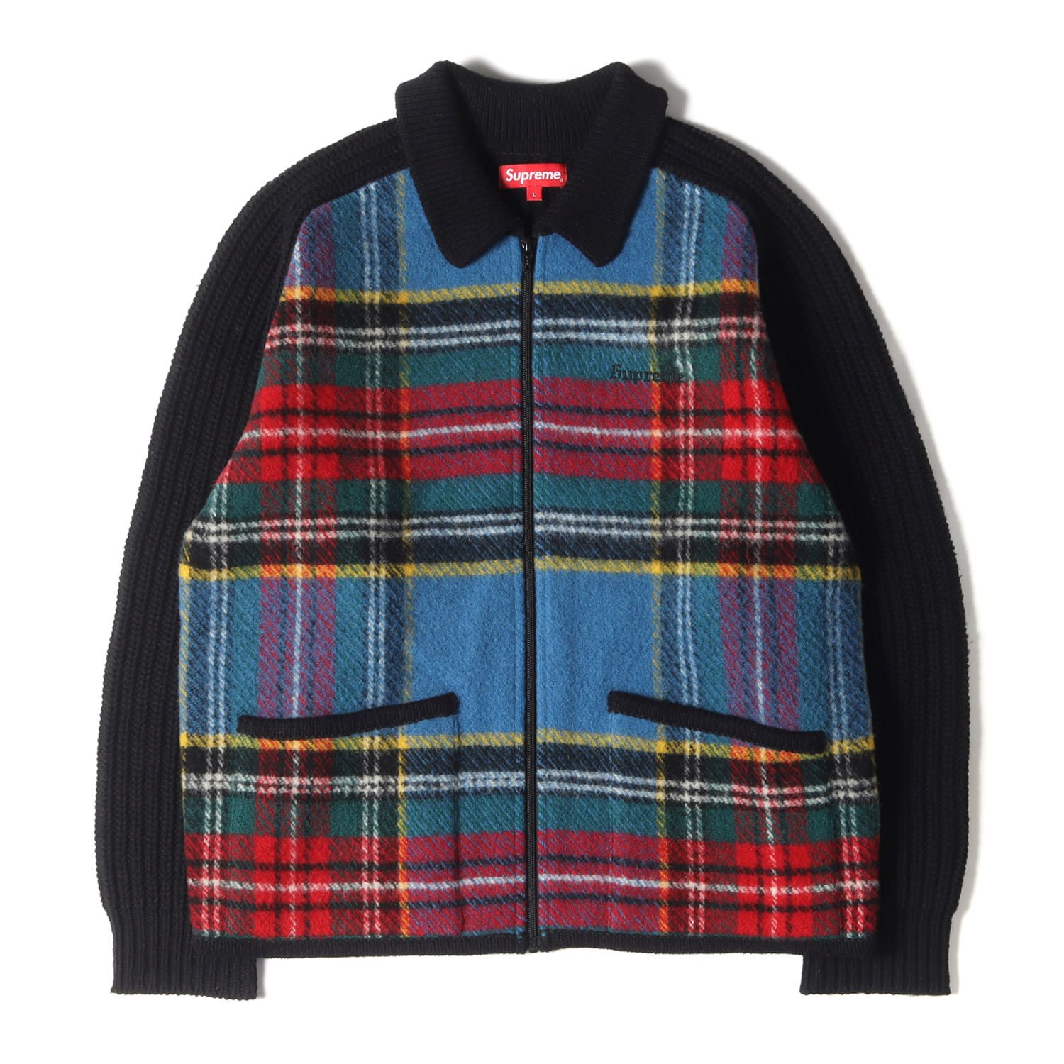 Supreme チェック柄 ニットセーター L Supreme チェック柄 ニット L