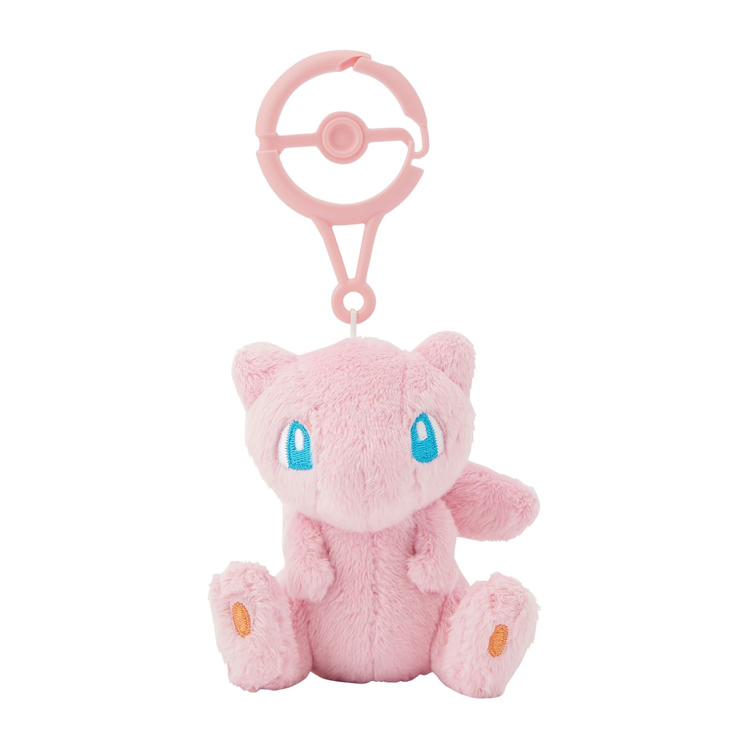 【人気セール，人気】 ポケモンセンターオリジナル カラビナ付きマスコット ミュウ [02) ミュウ] ぬいぐるみ