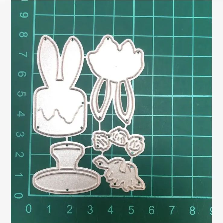 カッティングダイ うさぎケーキ 1805 - メルカリ