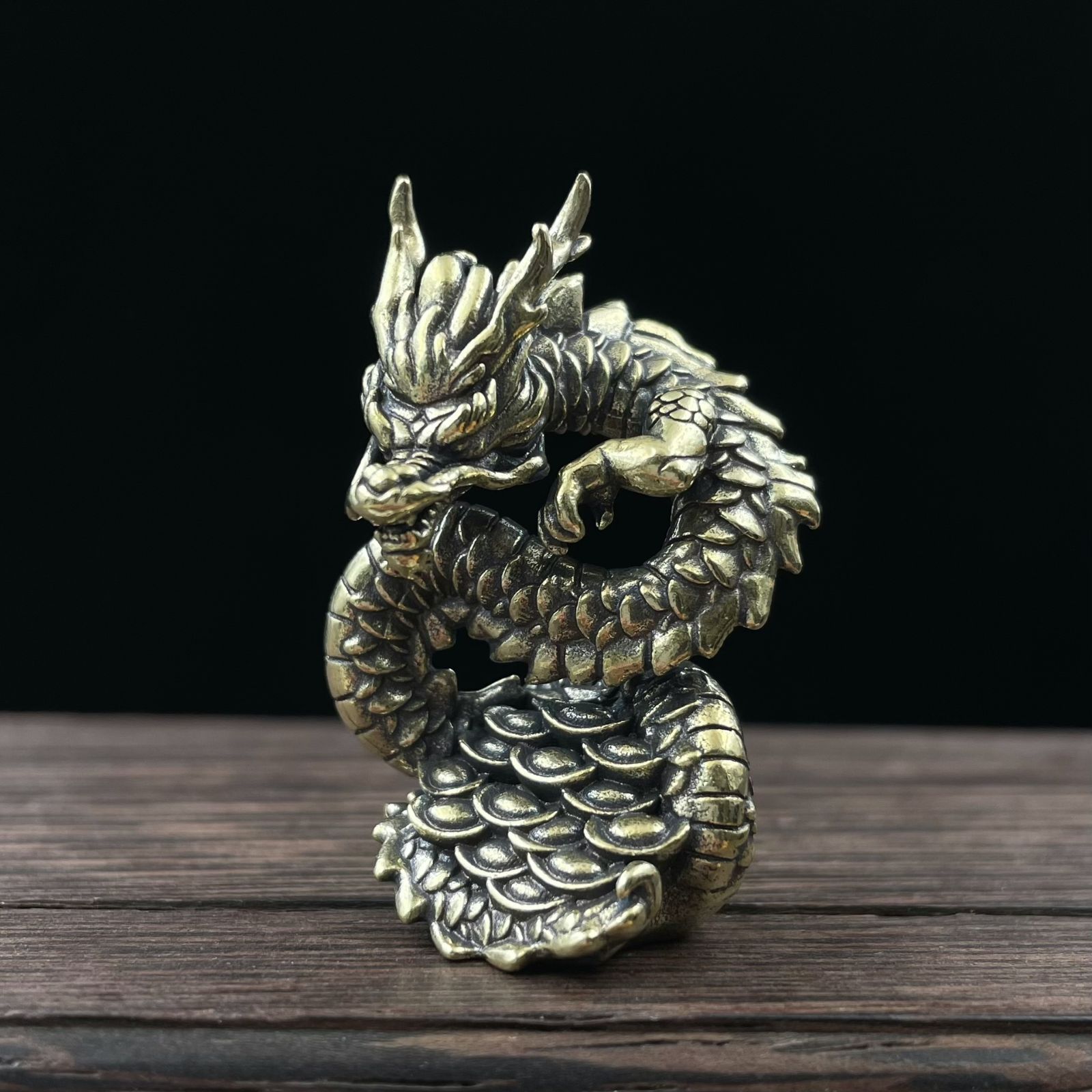 開運 龍 龍神 龍置き物【真鍮製】 開運 龍 龍神 龍置き物【真鍮製】