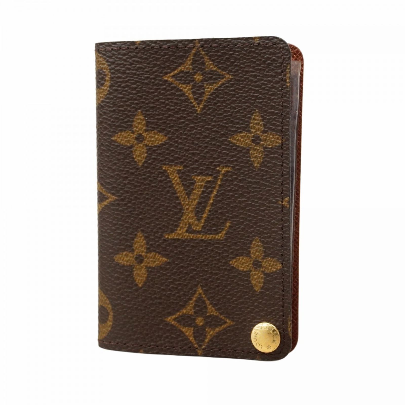 ルイ ヴィトン Louis Vuitton ルイ ヴィトン 名刺入れ カードケース モノグラム ポルトカルトクレディプレッシオン M60937 ブラウンメンズ レディース