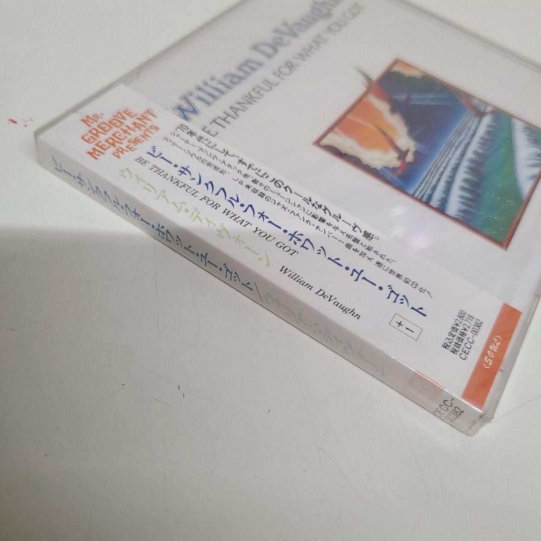 ウィリアム・ディヴォーン/ ビー・サンクフル・フォー・ホワット・ユー
