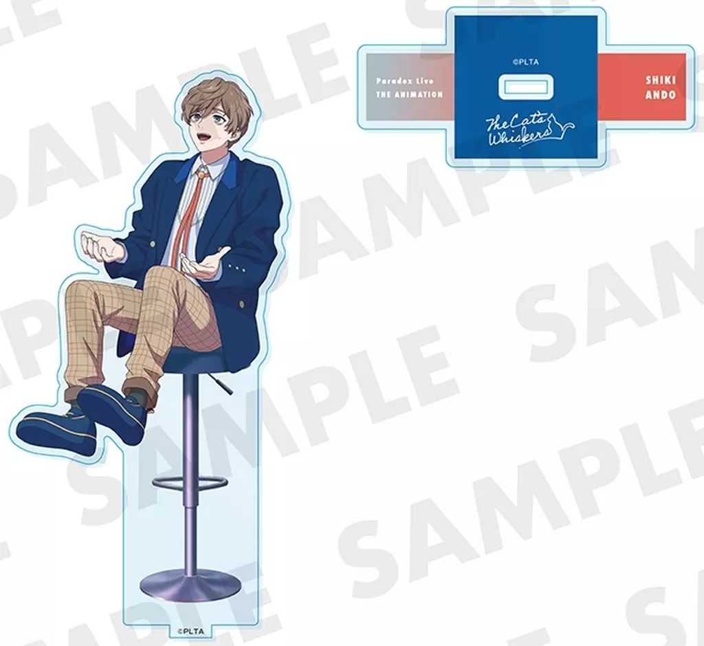 ParadoxLive パラライ 闇堂四季 アクリルスタンド ポスター 中古】アクリルスタンド・アクリルパネル 闇堂四季 WRAP-UP