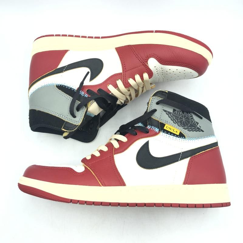 中古品Jordan 1×UNION 28cm ユニオン AJ1 NIKE ナイキ 楽天市場】ナイキ NIKE ×ユニオン UNION サイズ:27cm AIR JORDAN