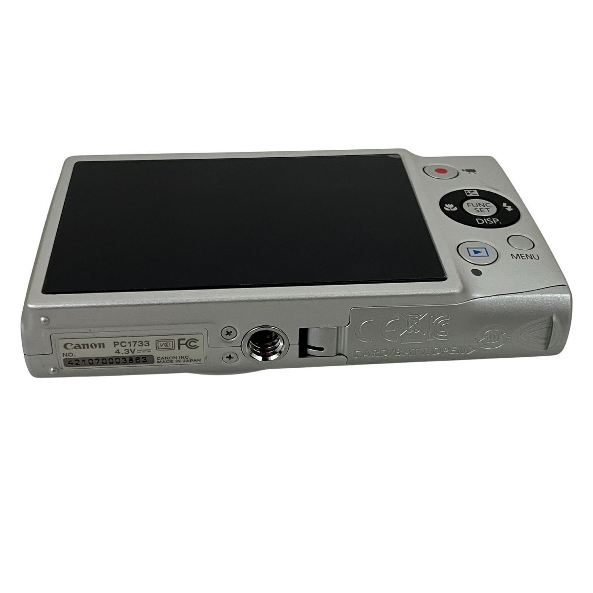  Canon IXY 220 F コンパクトデジタルカメラ シルバー キヤノン コンデジ デジカメ コンパクトデジタルカメラ デジタルカメラ