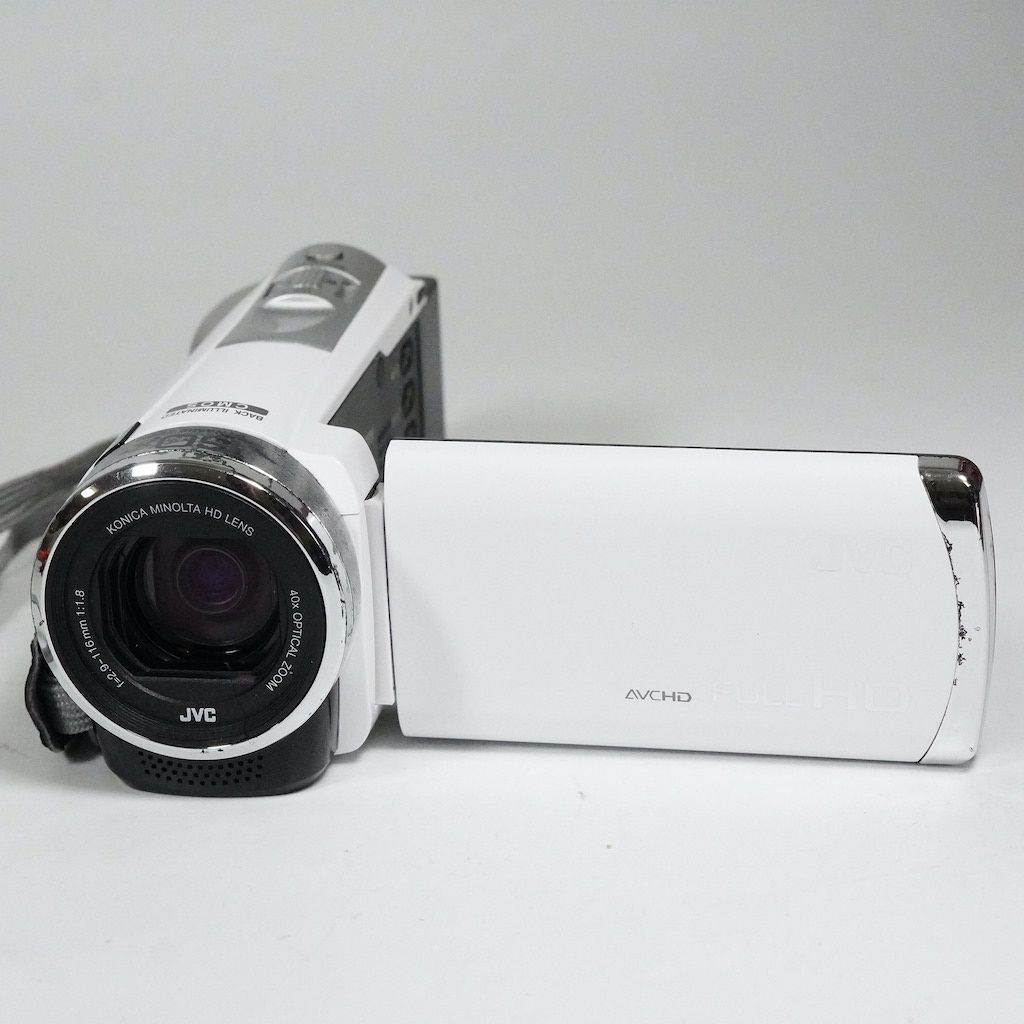 JVC Victor エブリオ Everio GZ-E750-W フルHD 美品 JVC Victor Everio GZ-E750-W ホワイト 動作OK 返金保証 /1978 - メルカリ