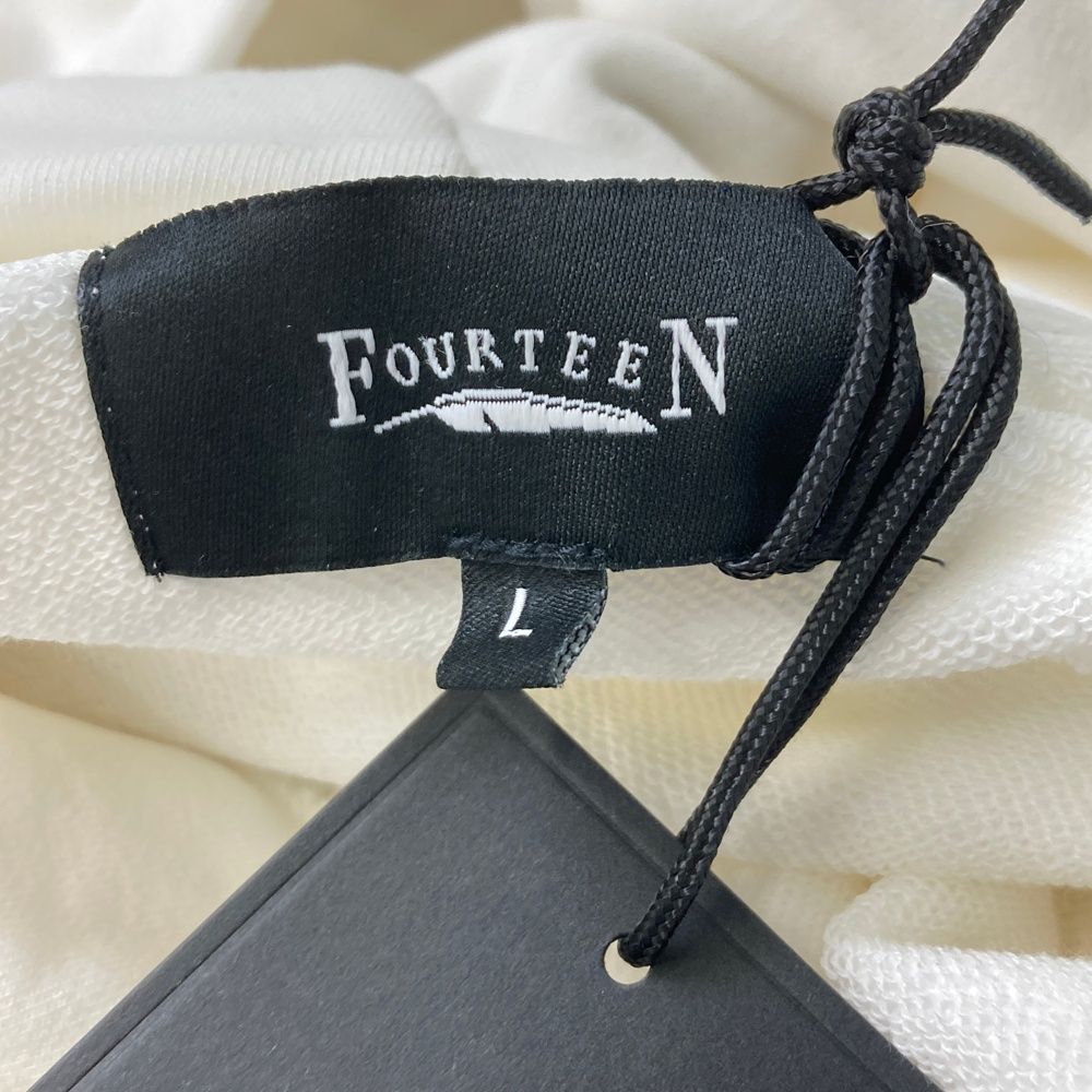 ボトムス サイズ L FOURTEEN フォーティーン パーカー プルオーバー ホワイト系 240101524778 ゴルフウェア メンズ ストスト Tシャツ