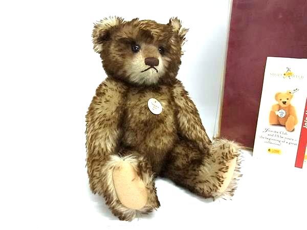 Steiff - ■極美品■ Steiff シュタイフ 407215 ハッピーアニバーサリー 1926 ウール×コットン テディベア ぬいぐるみ ブラウン系 FF7728 □極美品□ Steiff シュタイフ 407215 ハッピーアニバーサリー 1926