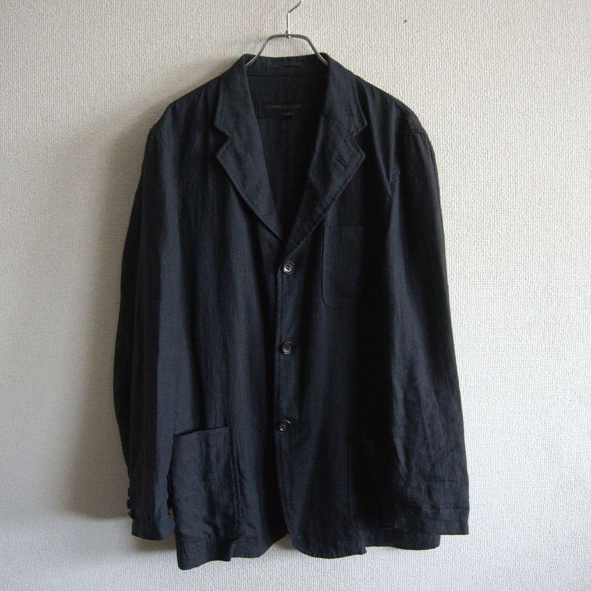 00s/アーカイブ】COMME des GARCONS HOMME【リネン ジャケット