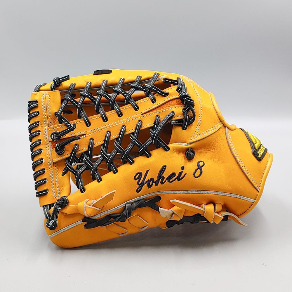 ジュンケイ 硬式グローブ 新古品】 ジュンケイ 硬式グローブ / 外野手用 型付け済み