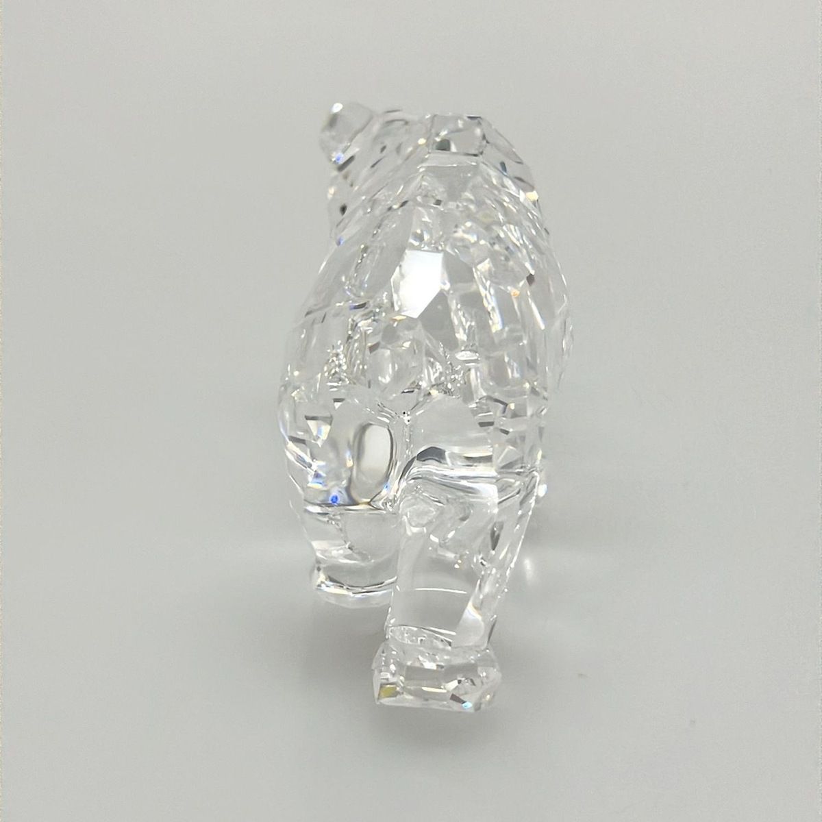 SWAROVSKI スワロフスキー 小物 - クリア×黒 置物 北 クマ