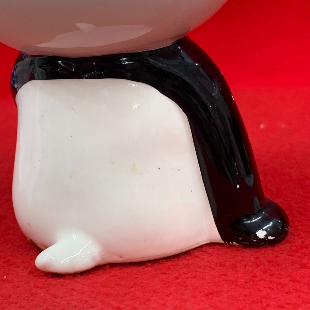 内藤ルネ RUNE PANDA 陶器 置物 ２体セット 昭和レトロ内藤ルネ ルネパンダ希少陶器貯金箱 内藤ルネ ルネパンダ