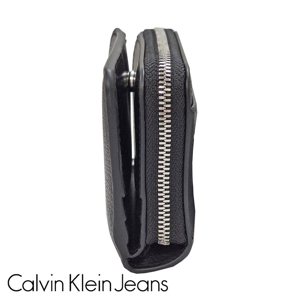 新品】カルバンクライン ジーンズ 二つ折り財布 コンパクト財布