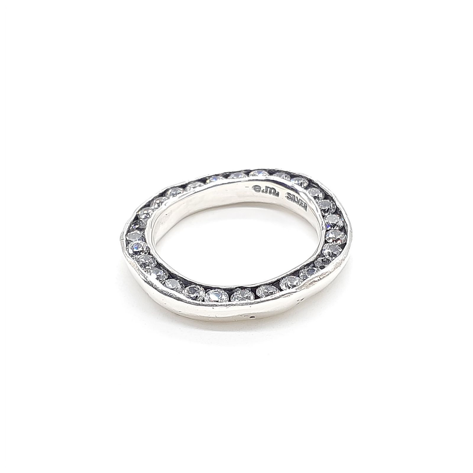 e.m. イーエム リング シルバー SILVER ジルコニア eternal エターナル 1101-AR437