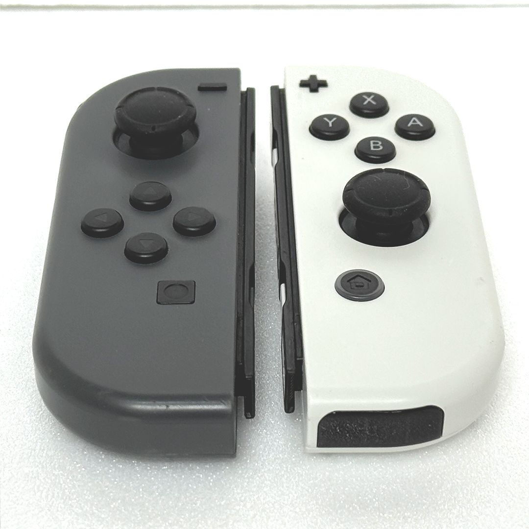 Nintendo Switch - ジョイコン  ★ホワイト・グレー★ 作動品　　　美品 Nintendo Switch Joy-Con (L) / (R) ホワイト 右 左 ジョイコン