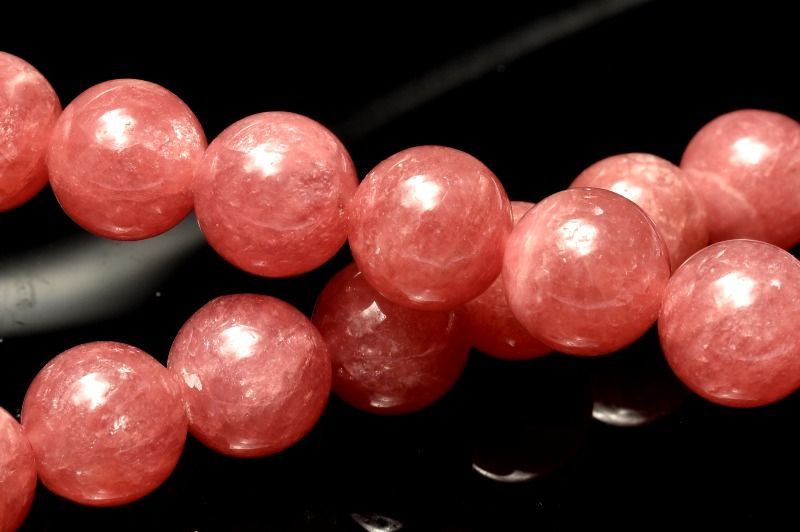 １点物 AA アルゼンチン産 インカローズ 8.5mm ブレスレット パワーストーン 天然石 _MA8798