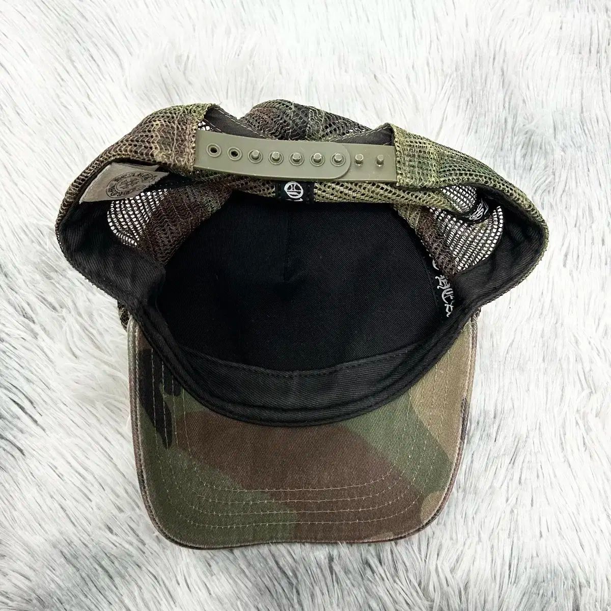 クロムハーツ トラッカーキャップ fuck カモフラ CHROME HEARTS