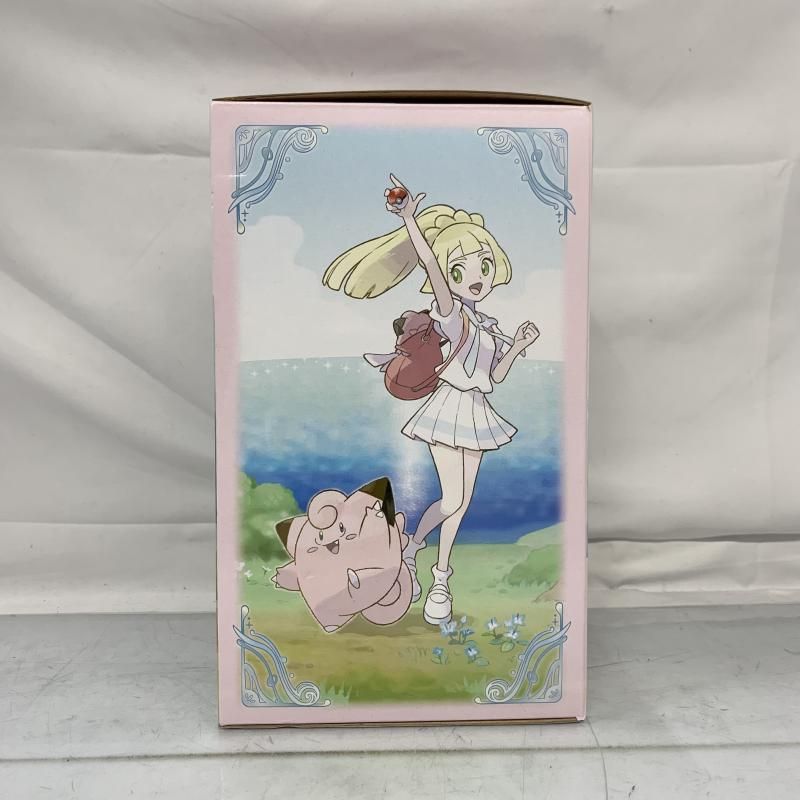 ポケモン - 【中古】ポケモン がんばリーリエ＆ピッピ 再受注版 1/8 開封品 ポケットモンスター サン・ムーン[97][240097219714] 中古】(本体A/箱B)ポケットモンスター がんばリーリエ＆ピッピ 1