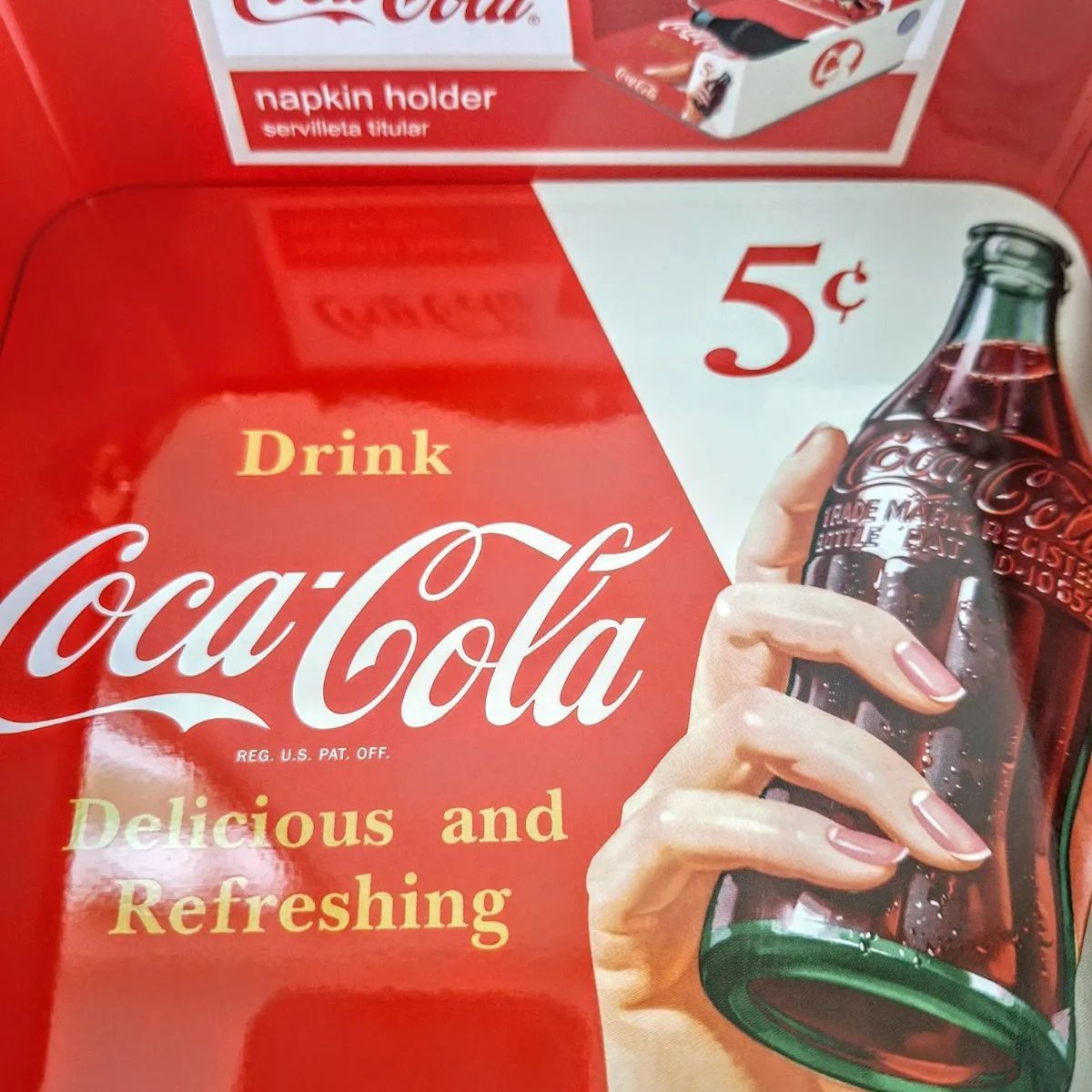 コカコーラ雑貨 小物入れ 紙ナプキンディスペンサー - メルカリ