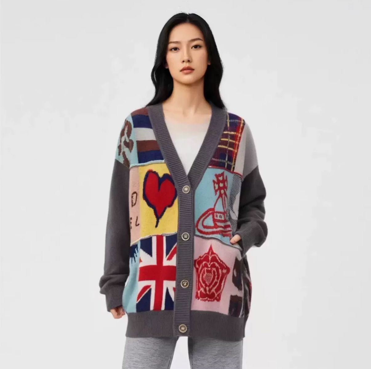 ✨公式サイトの新製品 vivienne westwood パッチワーク チャンキー  