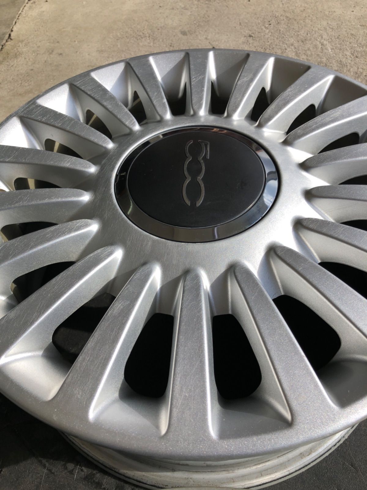 FIAT 500 15インチ 6J 35 4H PCD98 フィアット FFCRYSTALESIA_COM