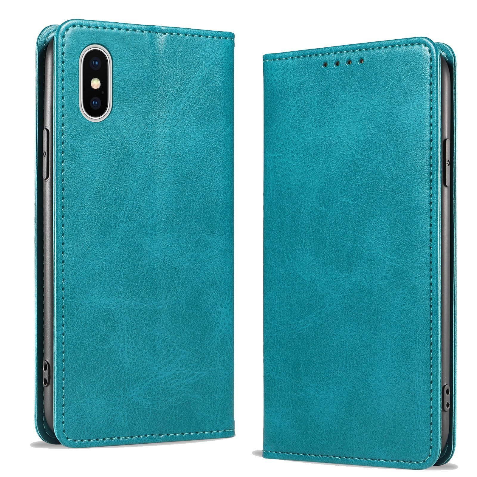 数量限定】【KWATUNG】iphone xs ケース 手帳型 レザー iphone x