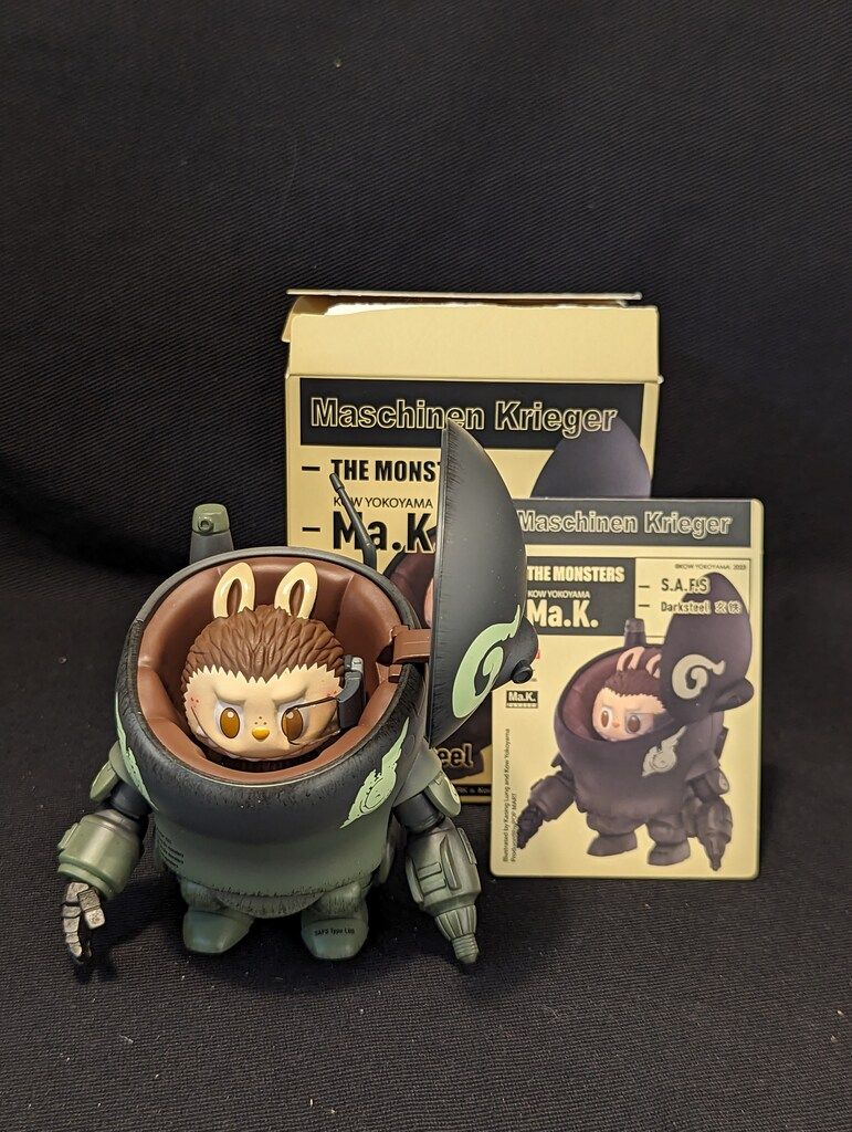 Kow Yokoyama S.A.F.S Darksteel フィギュア POPMART THE MONSTERS x Kow Yokoyama Ma.K. Series [1