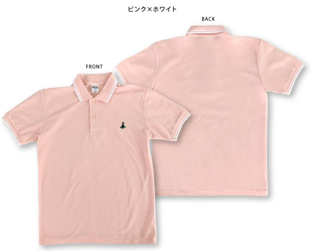 ピンク×ホワイト L