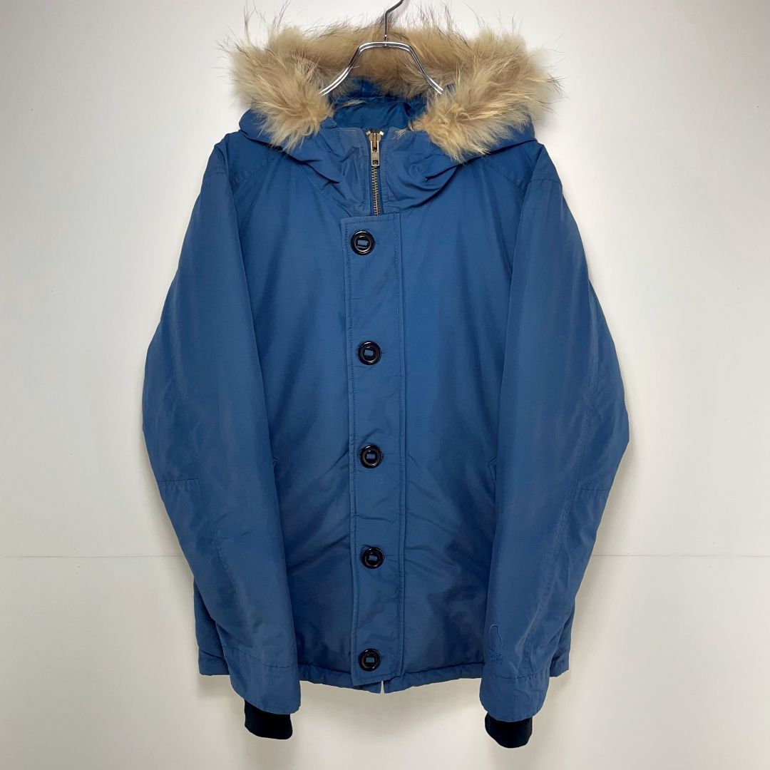 【US古着･90s】SIERRA DESIGNS　シェラデザイン　ファー付きダウンジャケット　60/40　メンズ　サイズ表記M　M~L相当