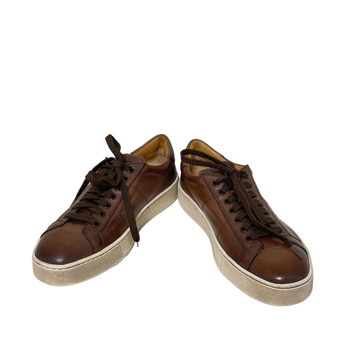 SANTONI(サントーニ) スニーカー 5 メンズ ブラウン ソール