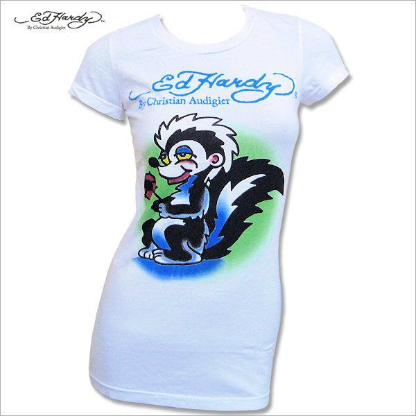 Ed Hardy エドハーディー ベーシック スカンク 半袖Tシャツ M Ed Hardy エドハーディー ベーシック スカンク 半袖 Tシャツ