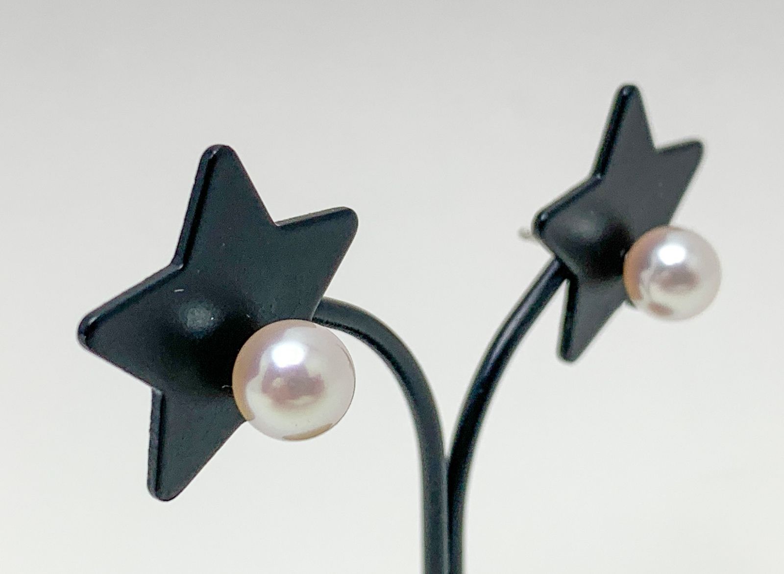 MIKIMOTO ミキモト K18WG 18金ホワイトゴールド 真珠 一粒 1P