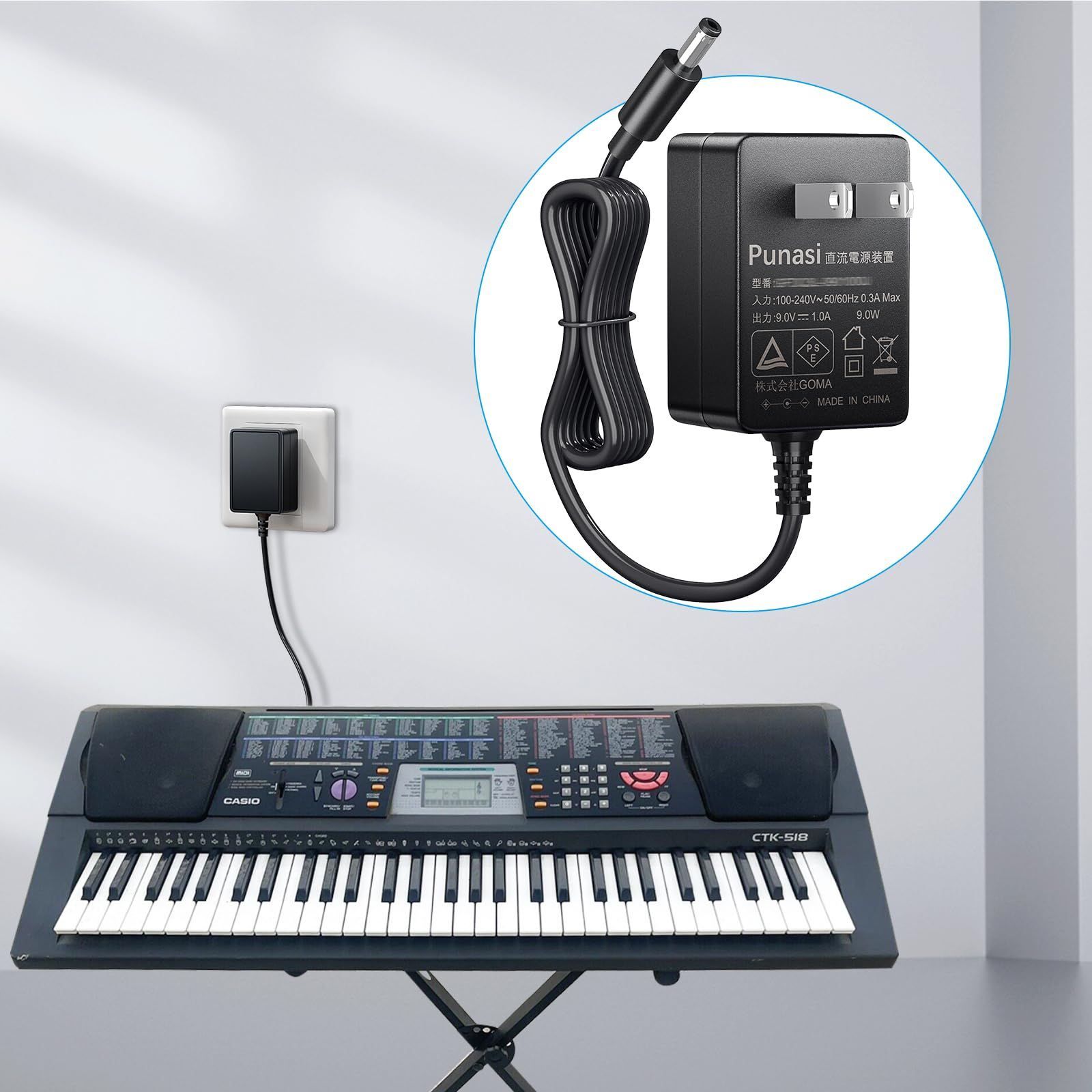 CASIO電子ピアノCPS-110 Casio CPS-110 (61 Keys Digital Piano) CASIO