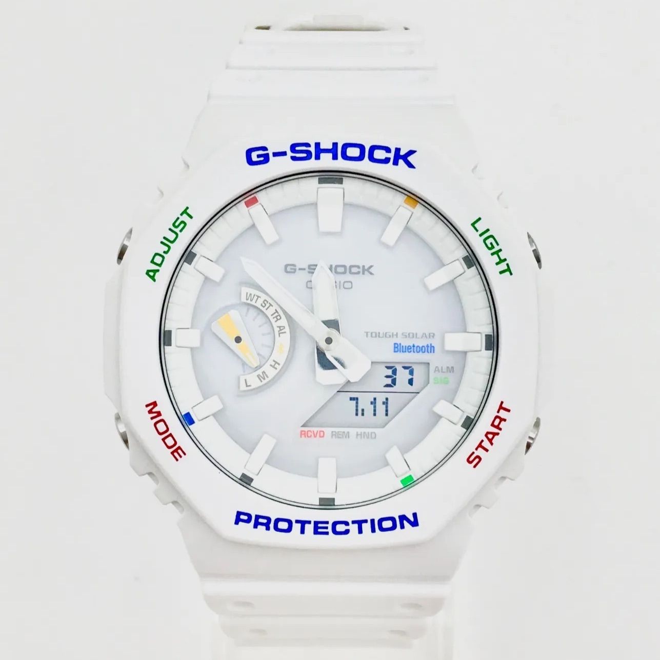 GA-B2100FC-7AJFメンズ ホワイト 美品 中古 美品】カシオ CASIO G-ショック G-SHOCK GA-B2100FC-7AJF