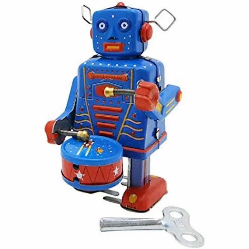 年代物(1960年代頃) ゼンマイ仕掛けのウォーキングロボットさん 香港製 楽天市場】ウォーキングロボット時計じかけおもちゃ