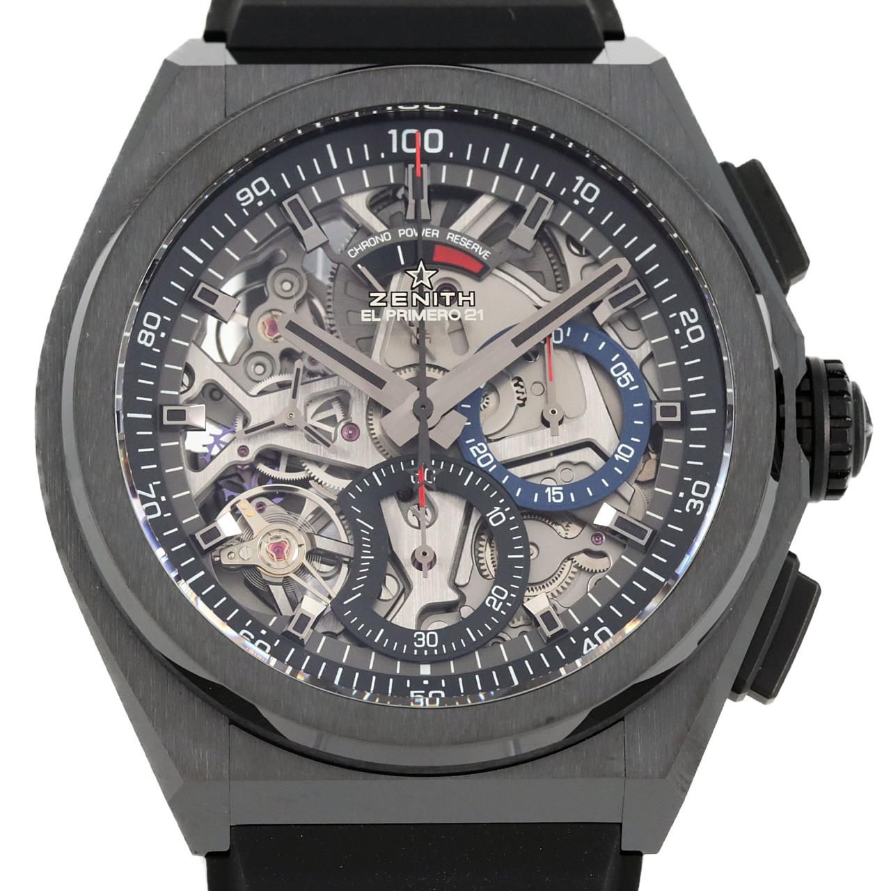 新品】ゼニス ディファイエルプリメロ21ブラックセラミック 49.9000