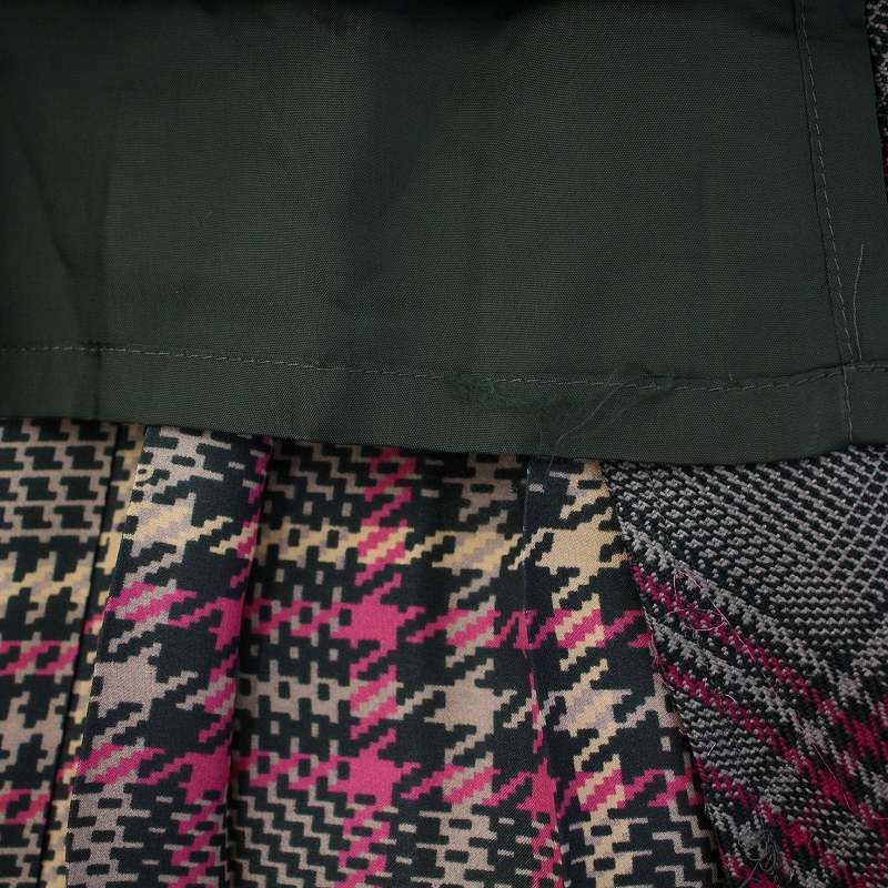 サカイ　マルチカラー チェック プリーツスカート sacai - Sacai チェック柄 プリーツ スカートの通販 by CYCLE