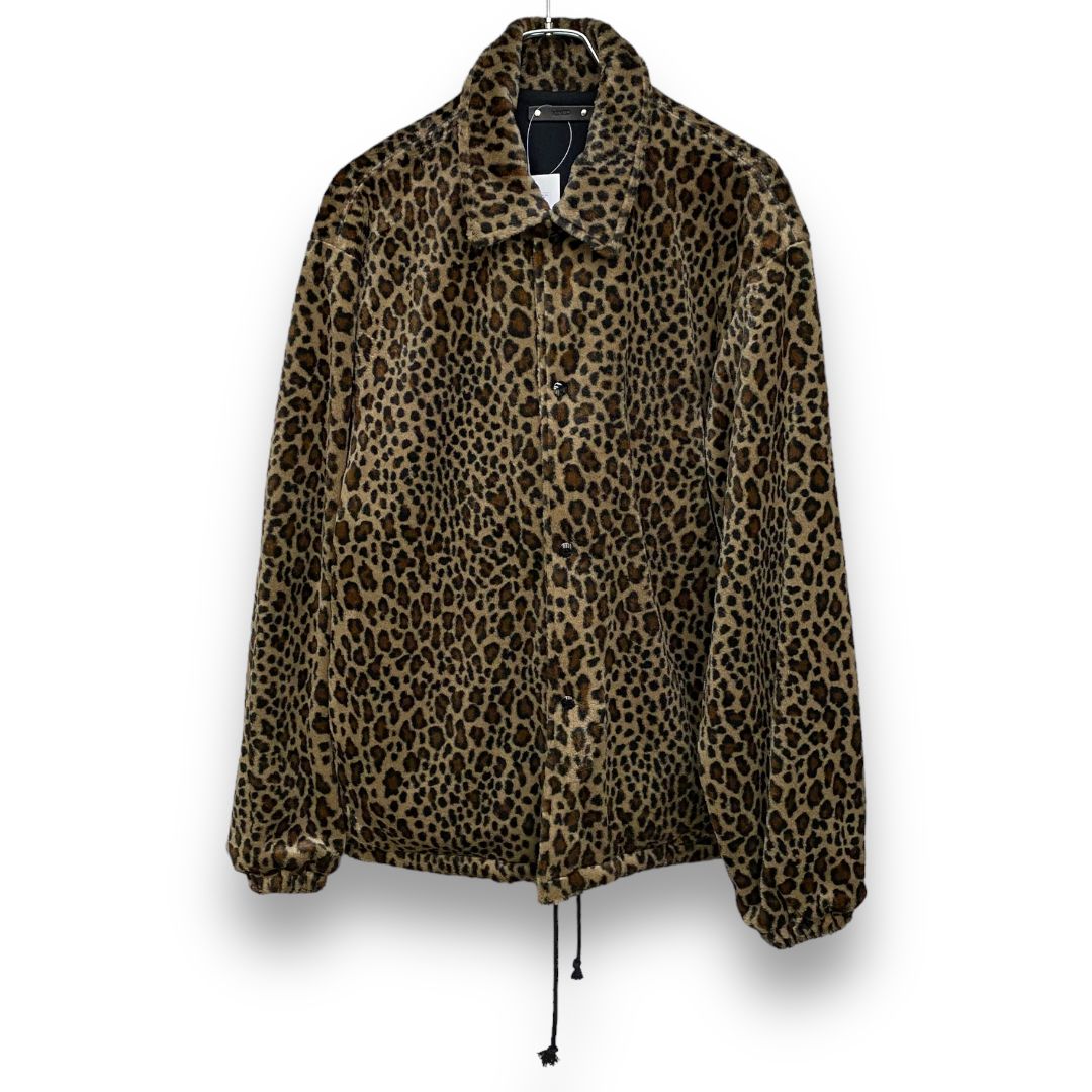 MINEDENIM LEOPARD FUR COACH JKT ジャケット サイズ2 - メルカリ