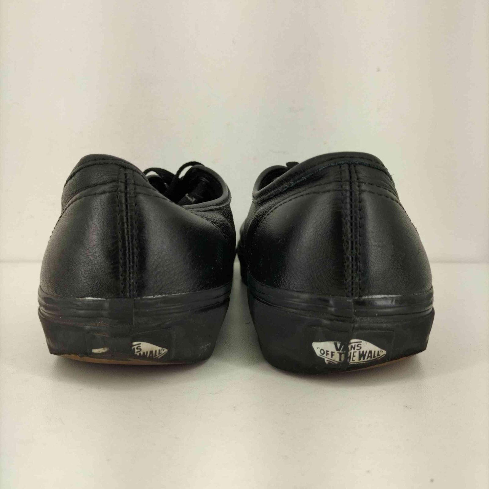 バンズ VANS AUTHENTIC オーセンティック VN000JRAL3B (LEA)BLK/BLK 