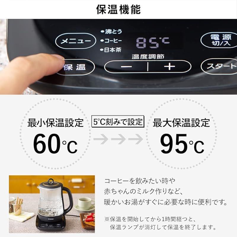 ガラスタイプ 1.5L