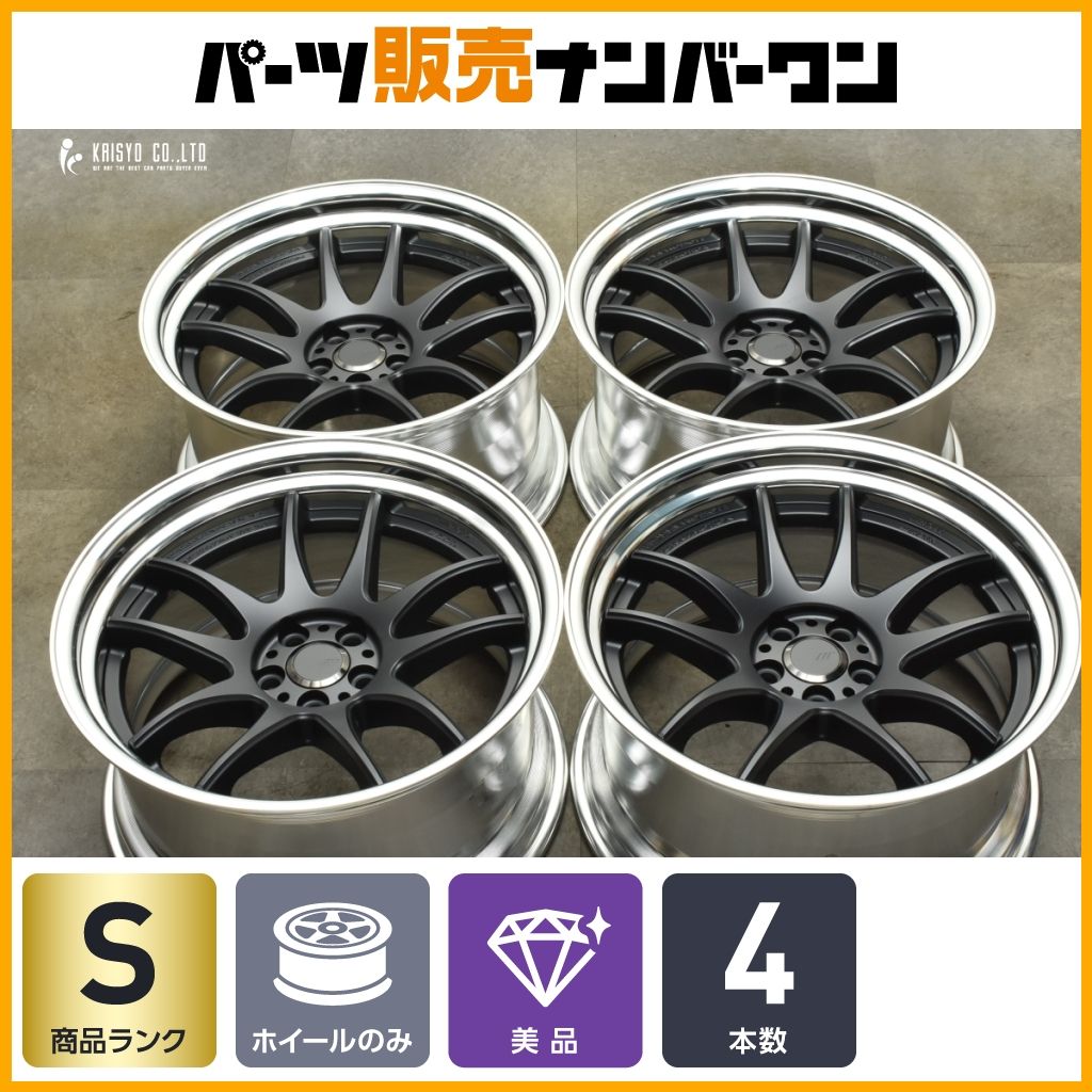 ワーク　エモーション　18インチ8.5ＪPCD100 86に！ ワークエモーション18インチ8.5JPCD100 86に！