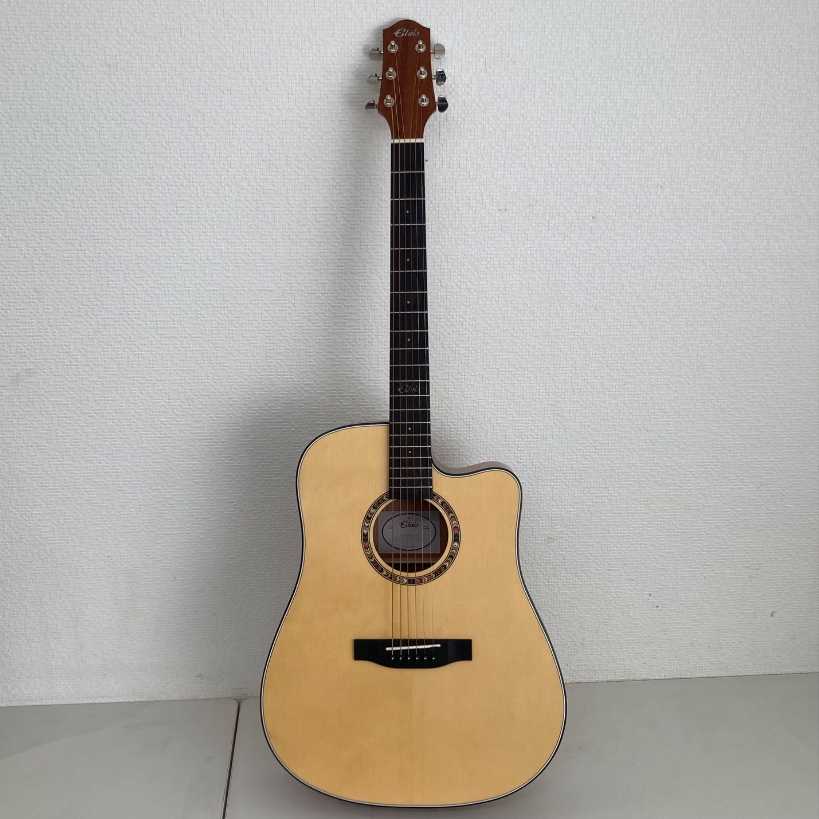ELVIS Master1 アコースティックギター(ケース付き)値下げ中‼‼ 初心者セット8点】ELVISエルビス Master 1 アコースティック