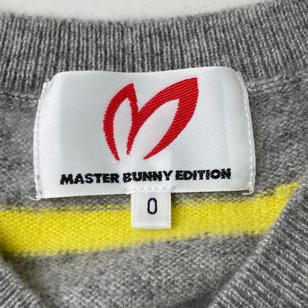 サイズ：0 MASTER BUNNY EDITION マスターバニーエディション カシミヤ