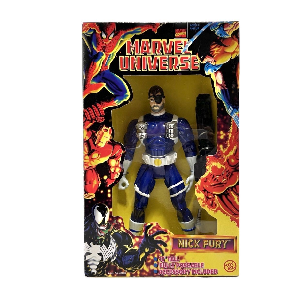 ヴィンテージ MARVEL NICK FURY ニック・フューリー フィギュア TOY