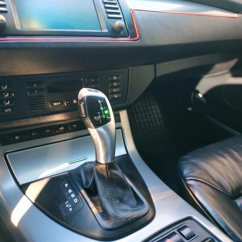 BMW 5シリーズ E39 E60 E61 対応 LED電子シフトノブ ギアシフトレバー シルバー ブラック カーボン調 FFCRYSTALESIA_COM