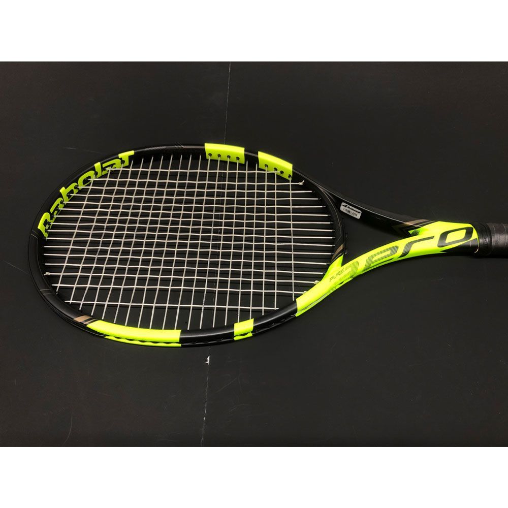 【中古・美品】バボラ(Babolat) 2016 ピュアアエロVS (295g) 海外正規品 硬式テニスラケット G2(4_1／4) ガット張上済