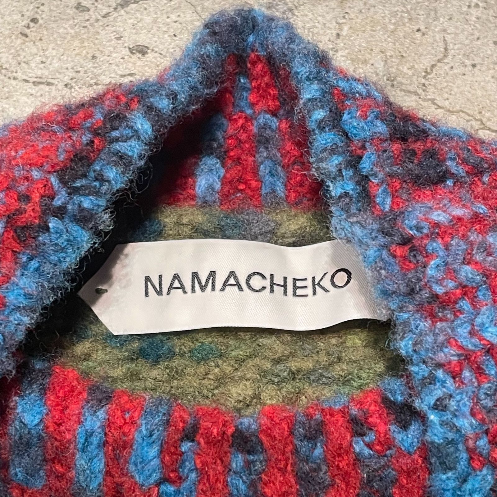 NAMACHEKO ナマチェコ OROU CREWNECK ニット SIZE.S 【表参道t 